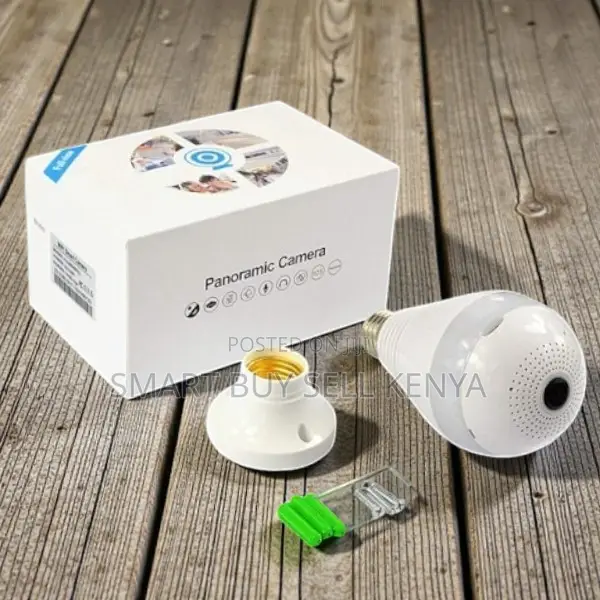 Smart Wifi Bulb Camera 1080p With Multi-User Access App Control