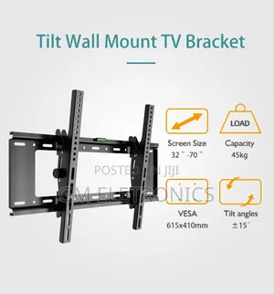 Zeno T115 Tilt Tv Wall Mount Suitable For 32′′ To 70′′ Tvs.