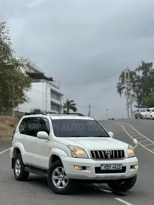 Toyota Land Cruiser Prado 2008 White