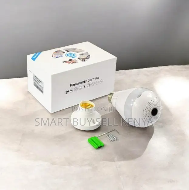 1080p Wifi Bulb Camera With App Remote Monitoring