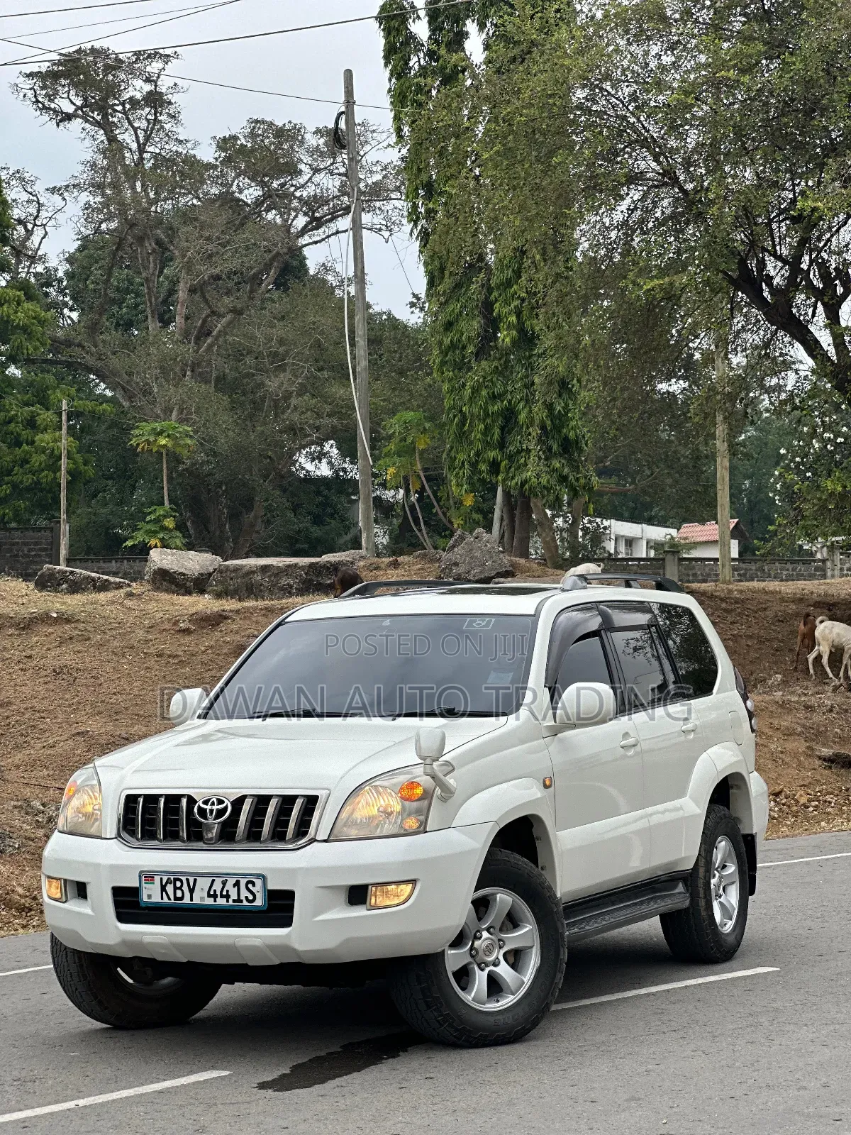 Toyota Land Cruiser Prado 2008 White