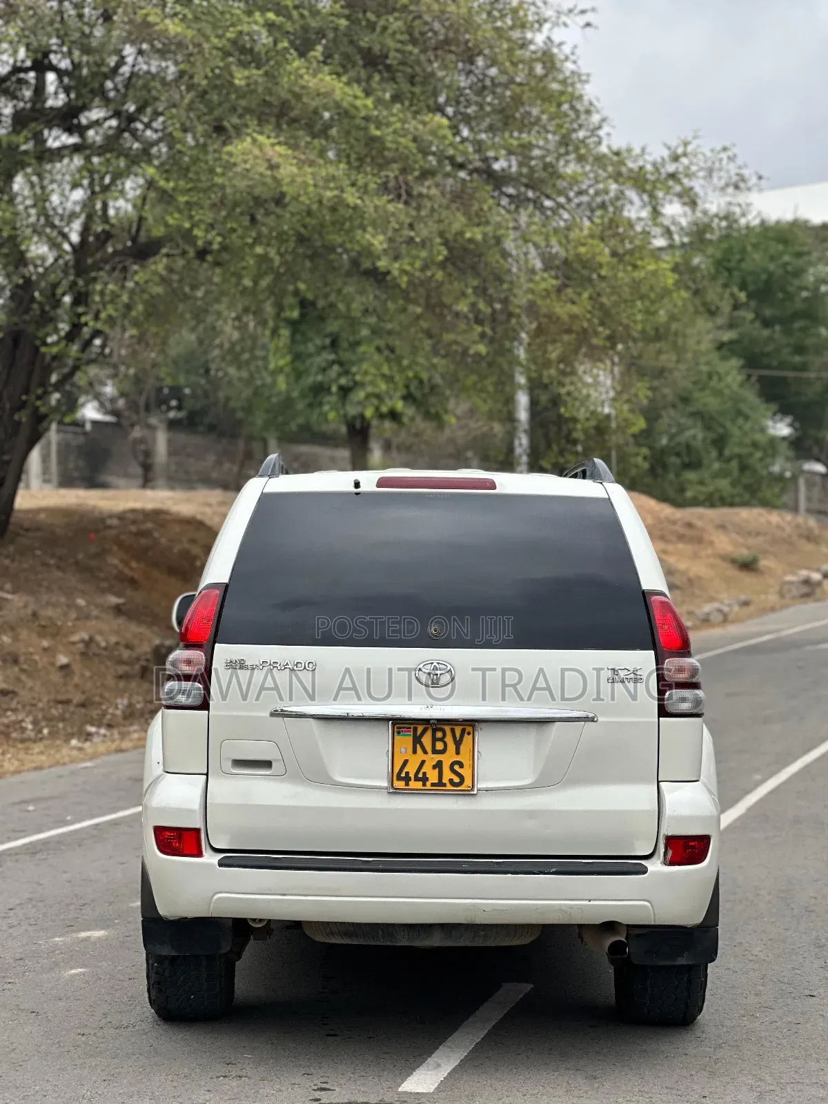 Toyota Land Cruiser Prado 2008 White
