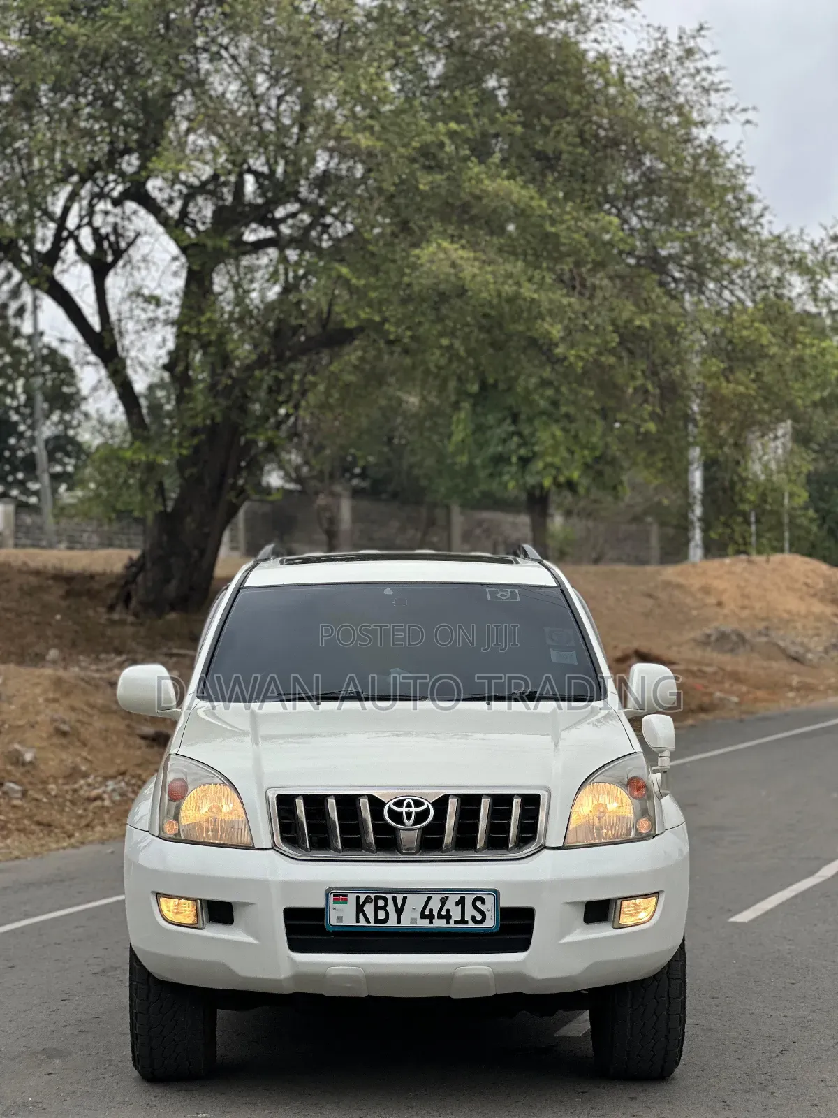 Toyota Land Cruiser Prado 2008 White