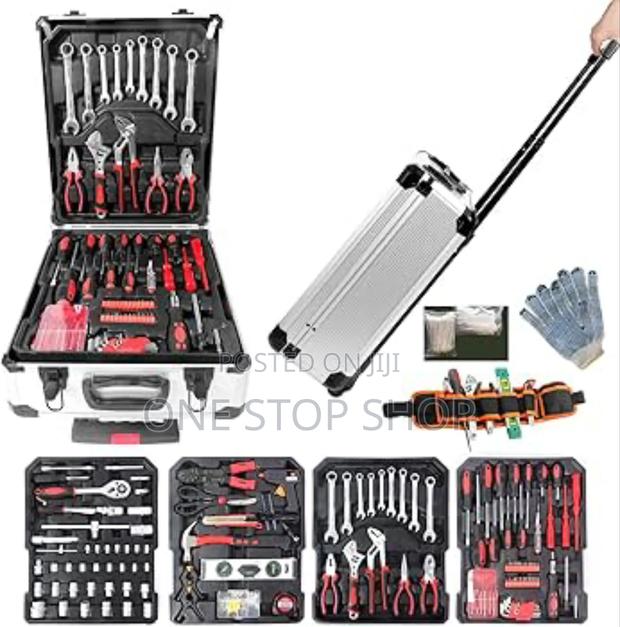 799pcs 4_layer Mobile Tool Box Repair Kii