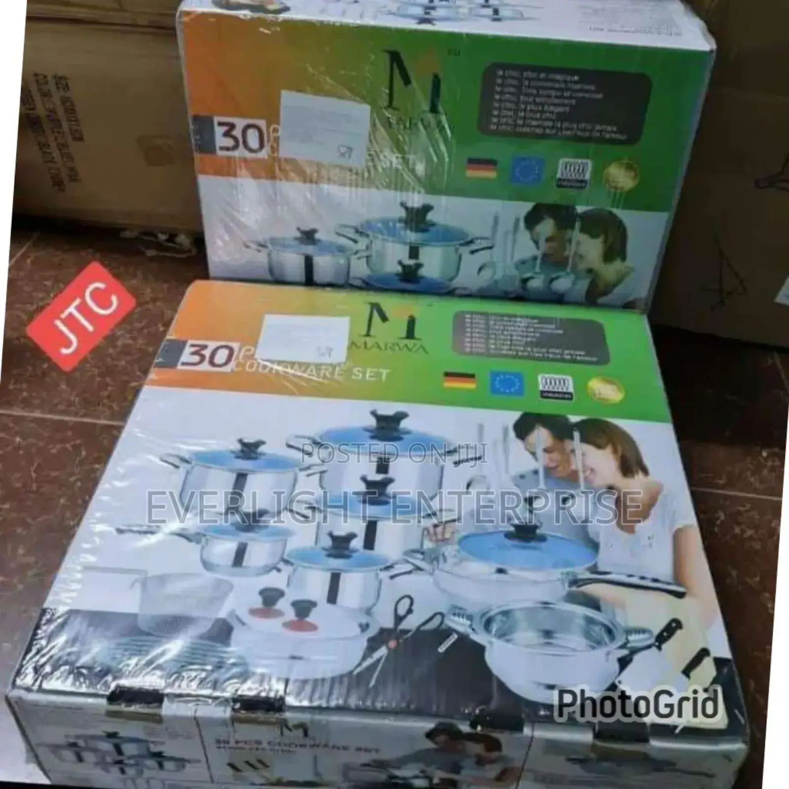 30 PCS Marwa Cookware Set