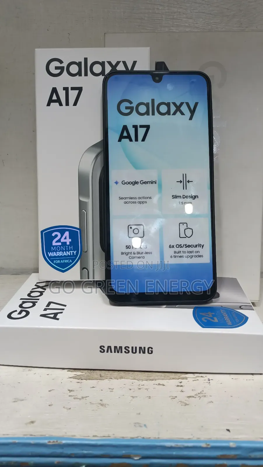 New Samsung Galaxy A17 5G 128 GB Black