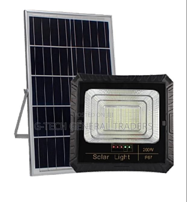 Generic Us-200w All Weathered Solar Floodlight System - main view