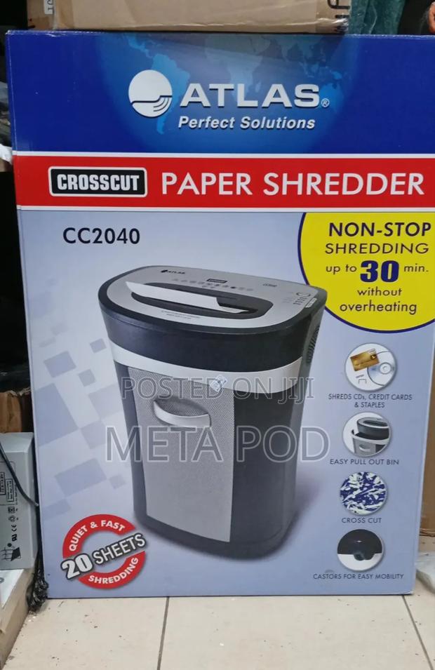 Atlas Cc2040 Crosscut 20 Sheets Paper Shredder