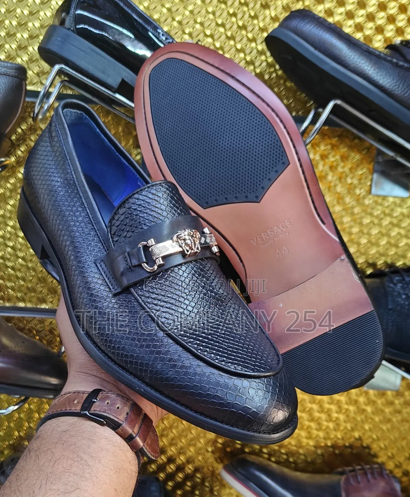 Quality Casual Leather Official Slip on Men Shoes