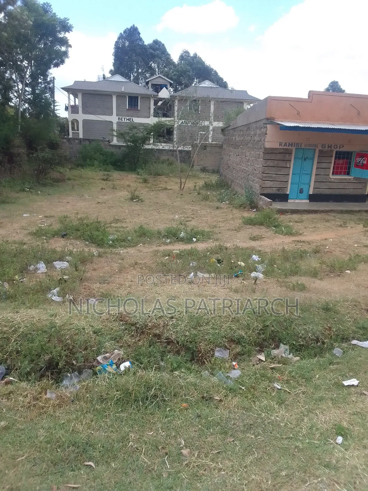 50x100 Plot Machakos Mumbuni Touching Main Road at 3.5m