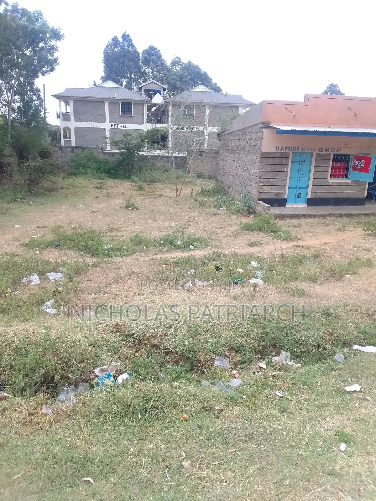 50x100 Plot Machakos Mumbuni Touching Main Road at 3.5m