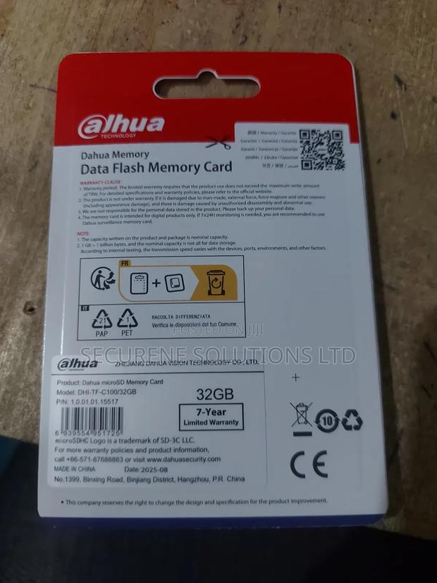 Dahua C100 32gb Microsd Memory Card. - thumbnail 2