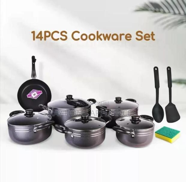 14pieces Tc Cookware Set - main view