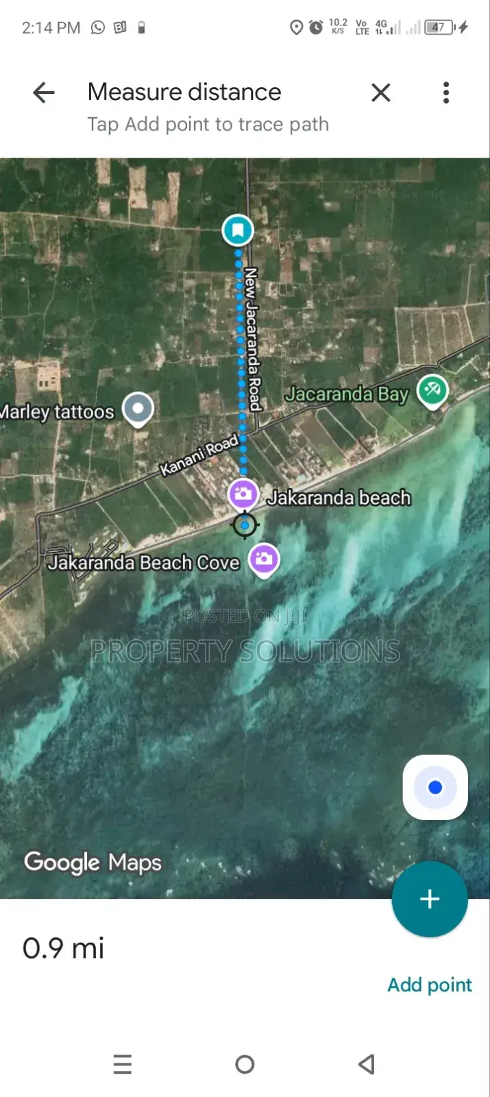 Jacaranda Beach Plot for Sale