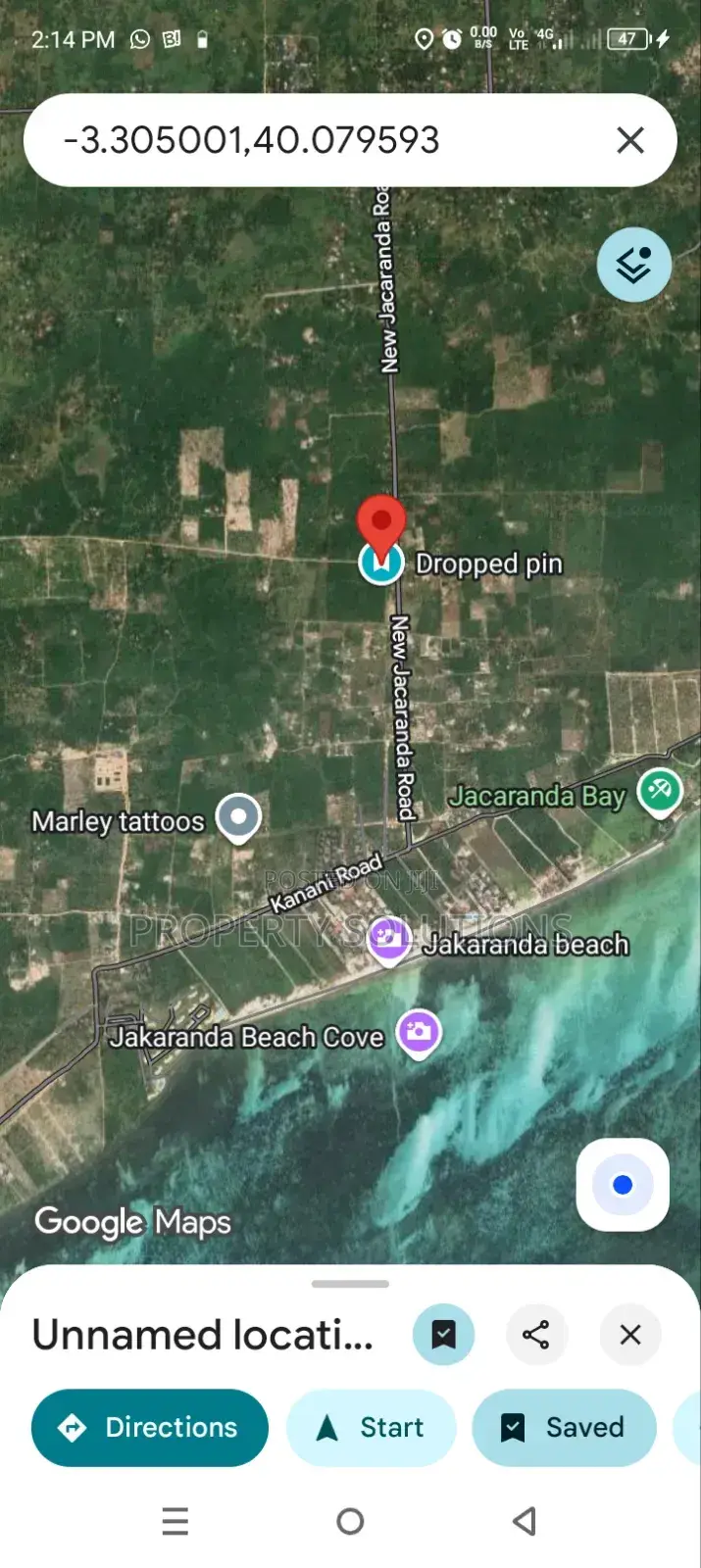 Jacaranda Beach Plot for Sale