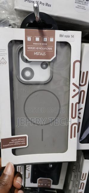 Jikio Xiaomi Redmi Note 14 Hard Tpu Case Magsafe With Compatible - thumbnail 2