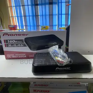 Pioneer Slim Car Subwoofer – Powerful Space-Saving