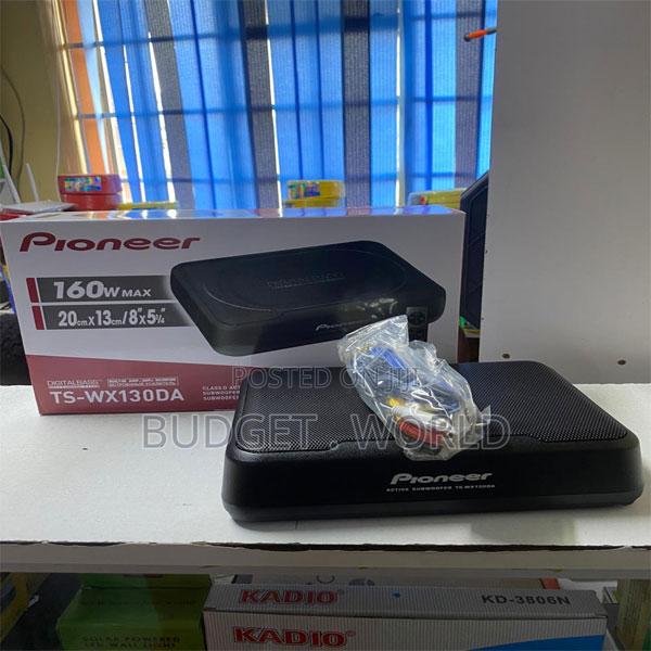 Pioneer Slim Car Subwoofer – Powerful Space-Saving