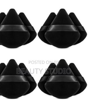 Triangle Makeup Powder Puffs_black - thumbnail 2