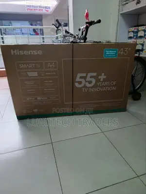 Hisense 43inch A4 Series Smart Frameless Tv