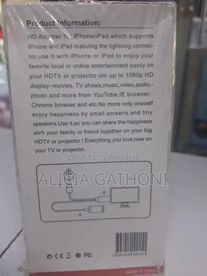 2m iPhone /iPad to Hdmi Cable