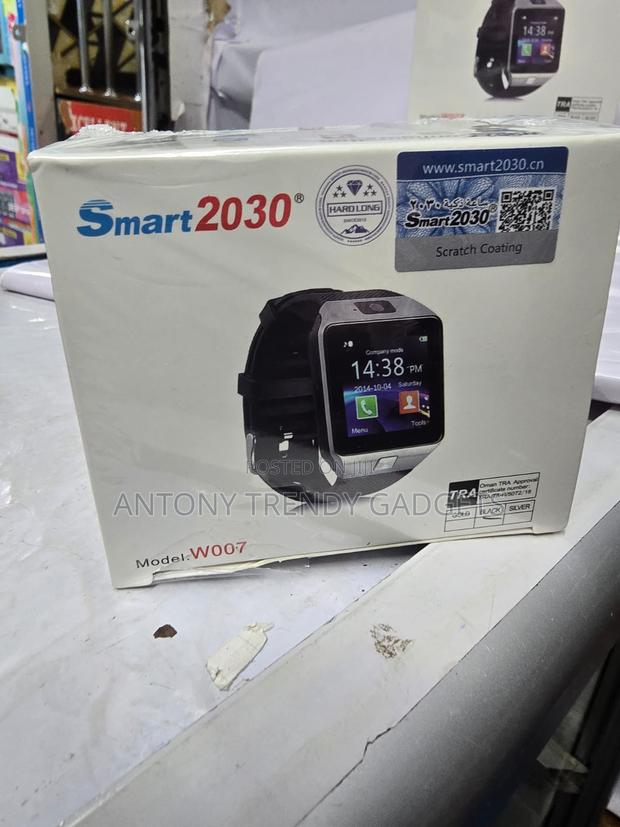 Smart 2030 W007 Bluetooth Smartwatch With Camera & Sim Slot