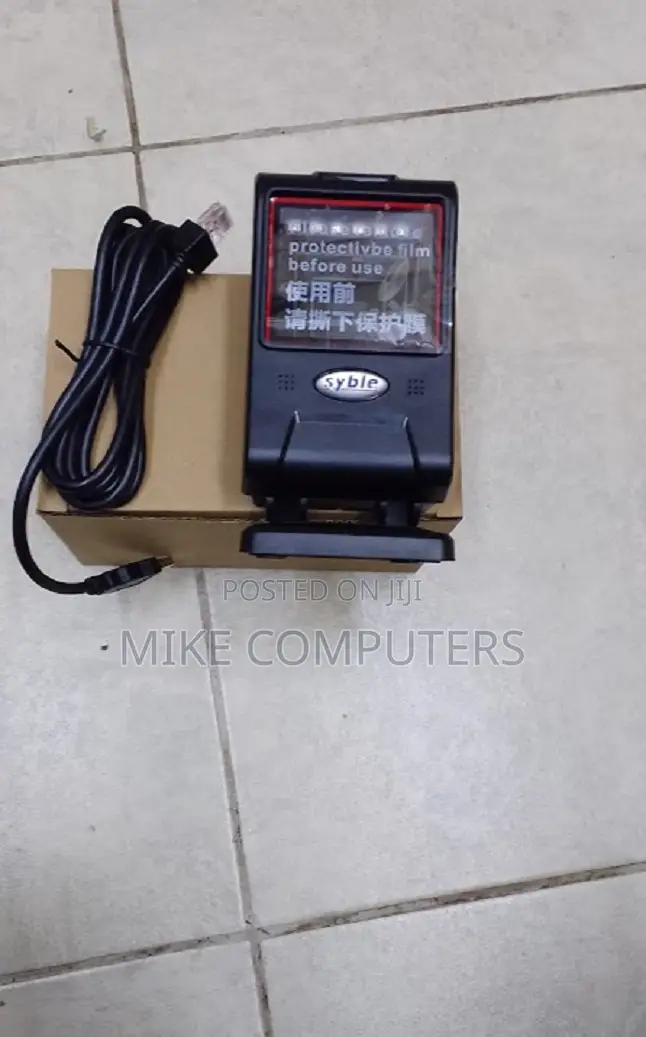 2d Desktop Barcode Scanner Xb-8606 Table Mount