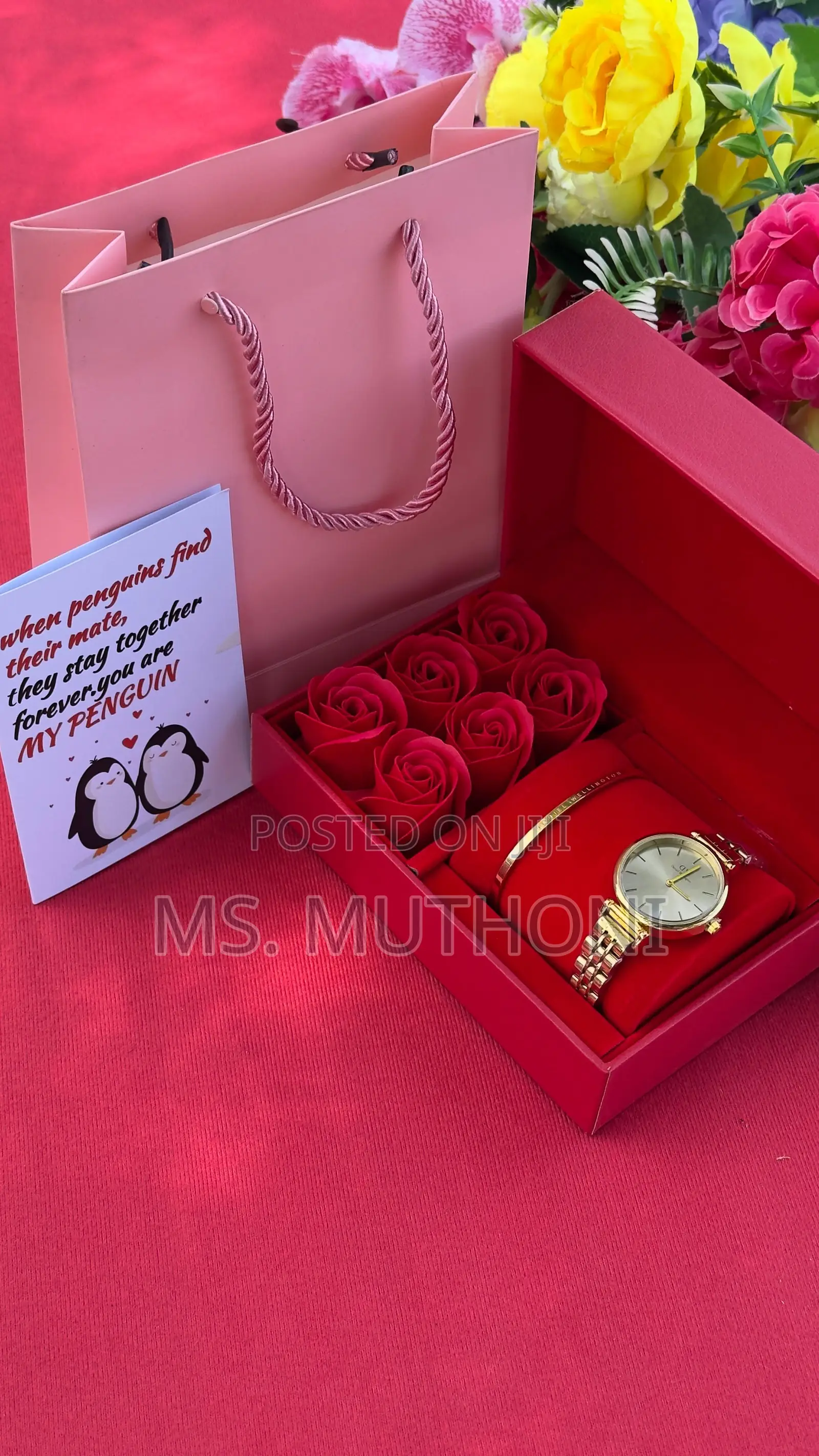 Valentines/ Birthday Ladies Daniel Wellington Gift Set