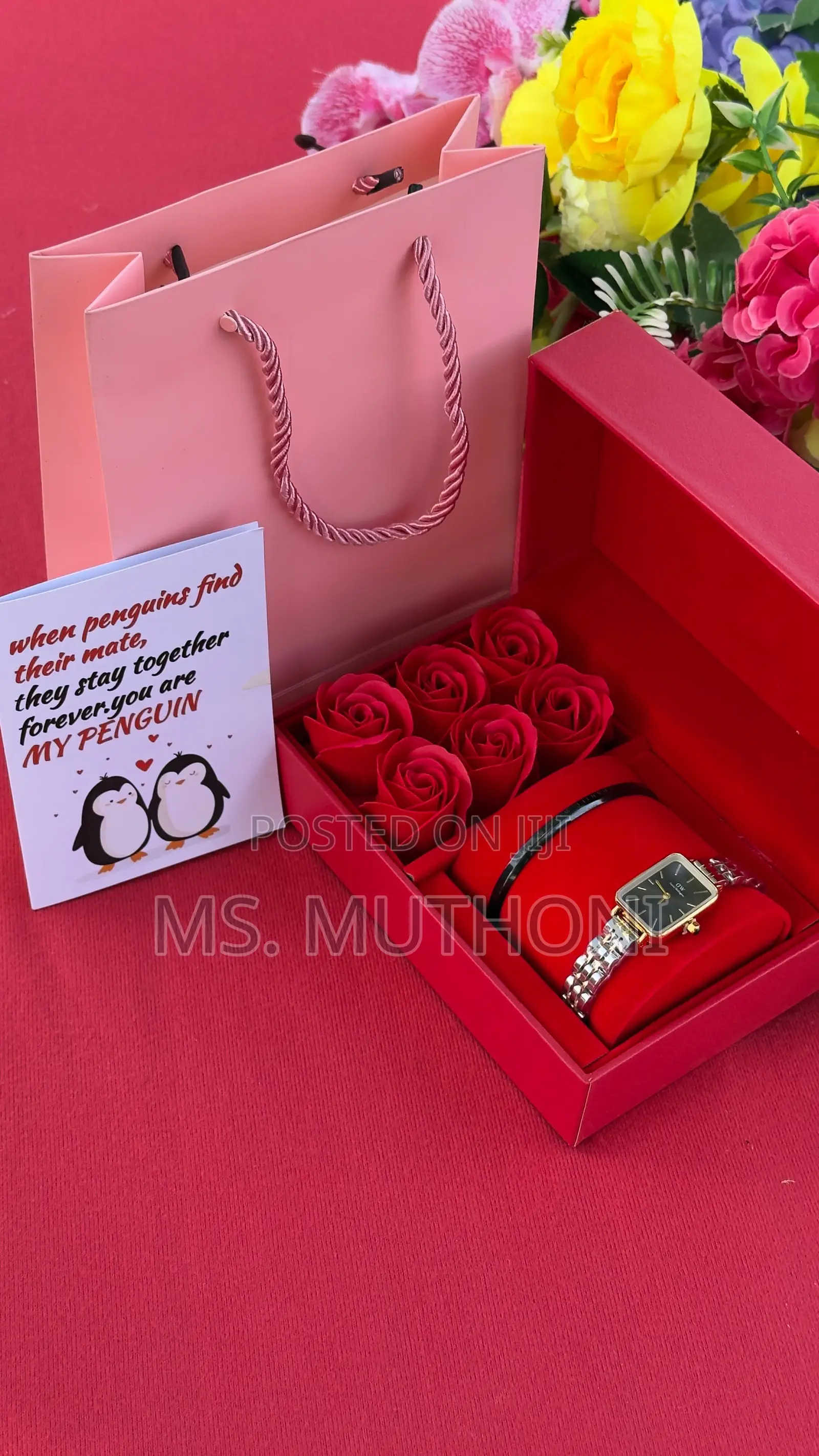Valentines/ Birthday Ladies Daniel Wellington Gift Set