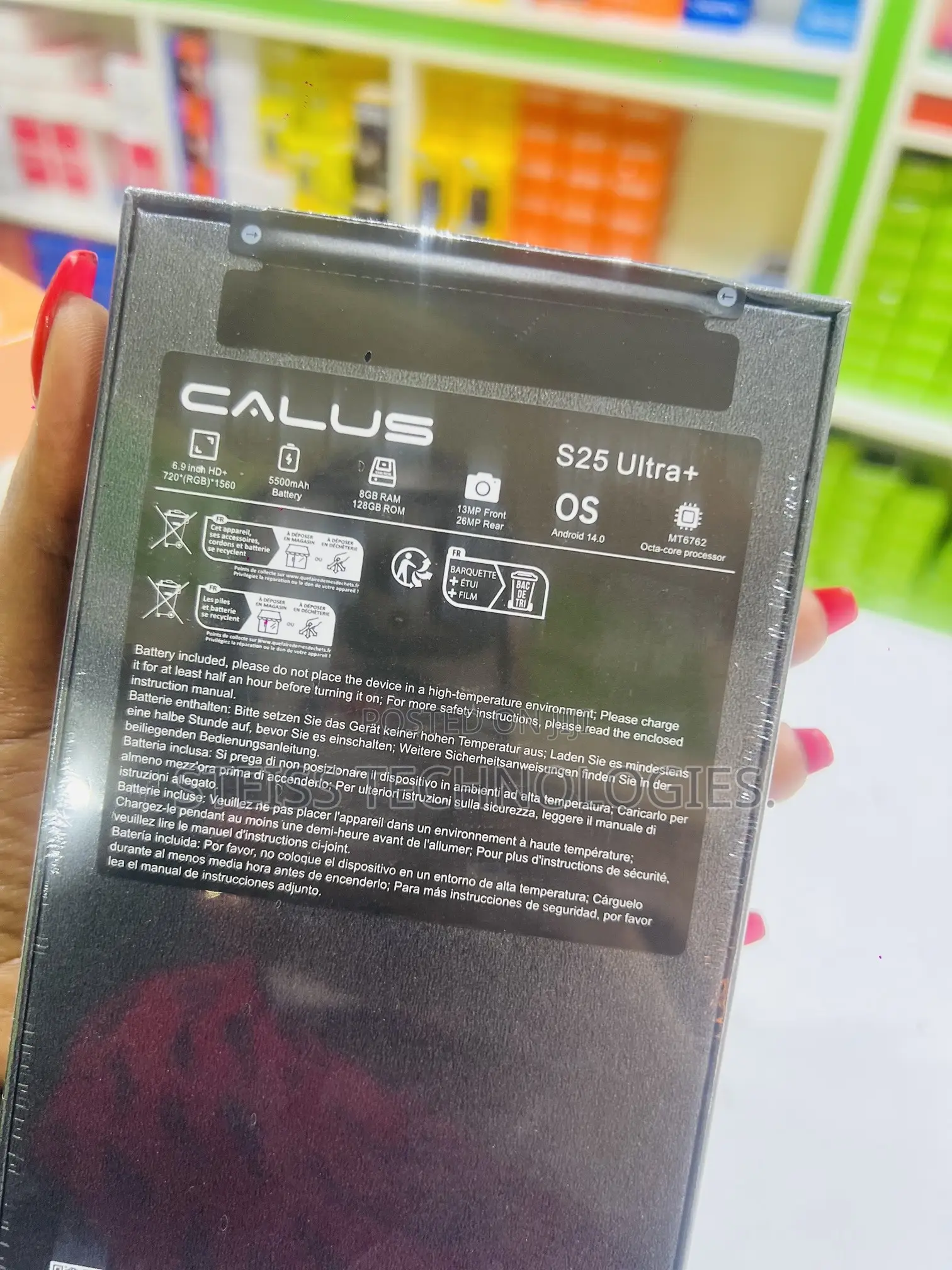 New Calus Spark 10 Pro 16 GB Silver