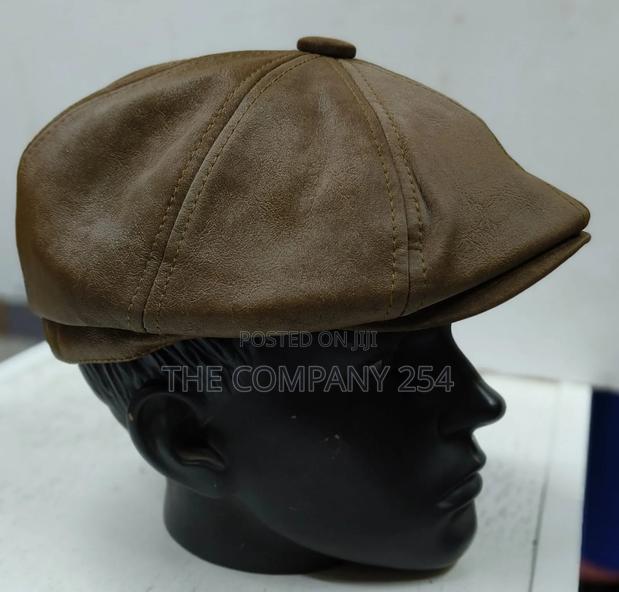 Quality Casual Leather Unisex Men Kangol Hats Available - thumbnail 3