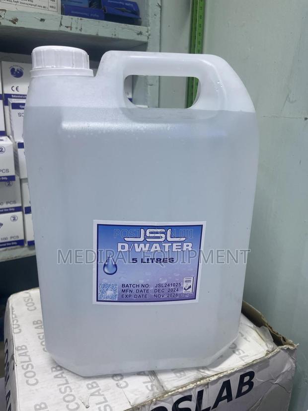 Distilled Water (5liters)