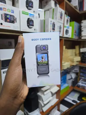 Portable 4k Body Cam With 180° Rotating Lens & Motion Alert