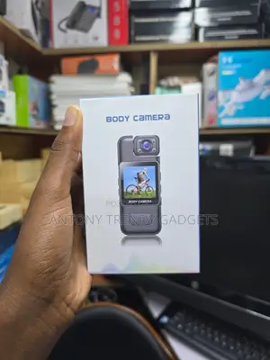 Portable 4k Body Cam With 180° Rotating Lens & Motion Alert