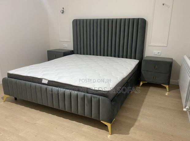 5x6 Modern Luxe Bed Ensemble With 2 Sideboxes - main view
