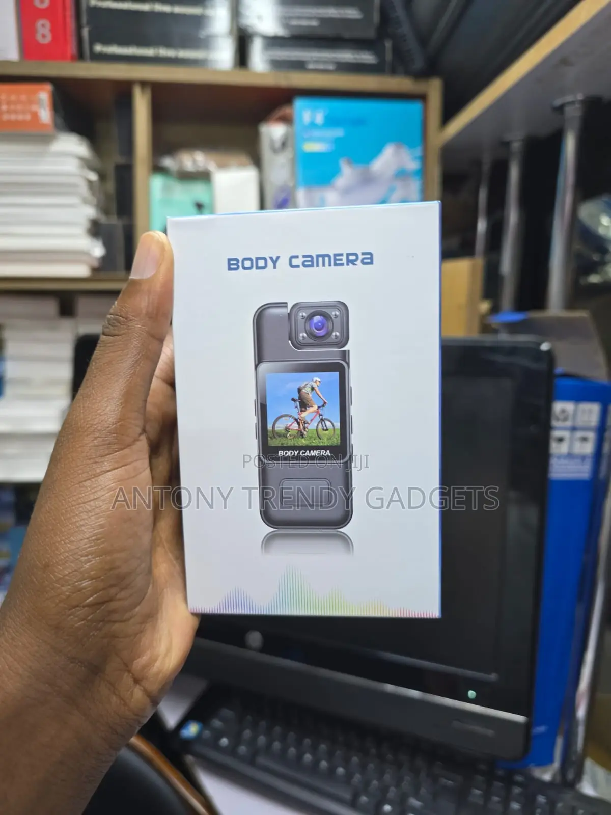 Compact Mini Body Camera 4k Hd With Infrared Night Vision
