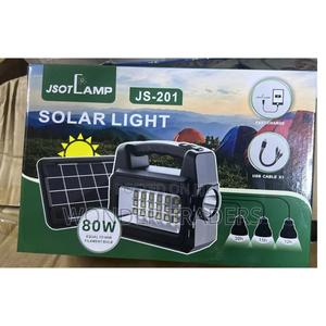 Js-201 Jsot Solar Light With Torch and Solar Panel - thumbnail 2