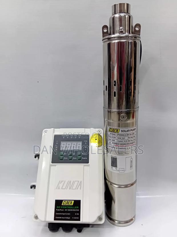 Kunda Solar Pump 250w 80 Meters Head Meters