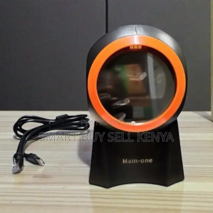 Automatic Scanning 1d 2d Table Mount Barcode Scanner Usb Wired