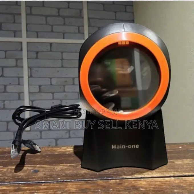 Automatic Sleep Wake 1d 2d Desktop Barcode Scanner Plug and Play