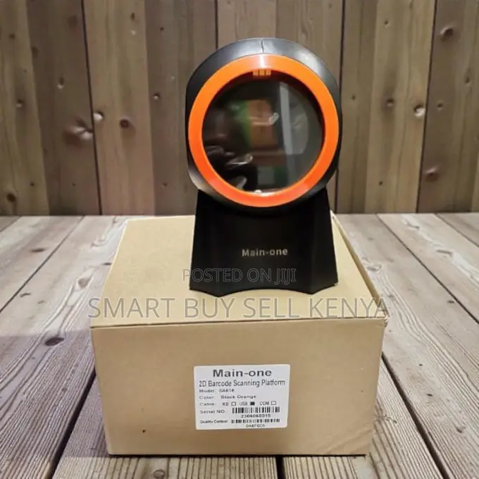 Omnidirectional Desktop 1d 2d Barcode Scanner for Pos Systems