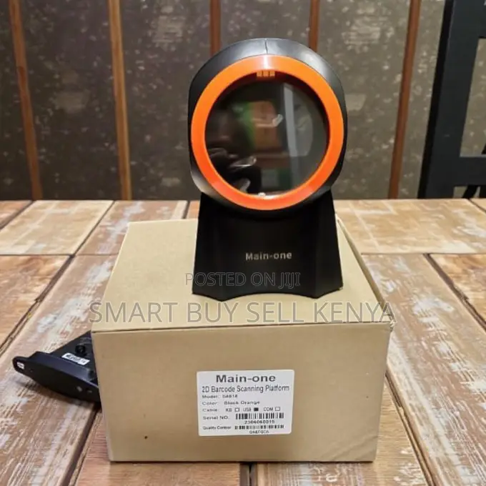 Windows Compatible 1d 2d Desktop Barcode Scanner Usb Wired