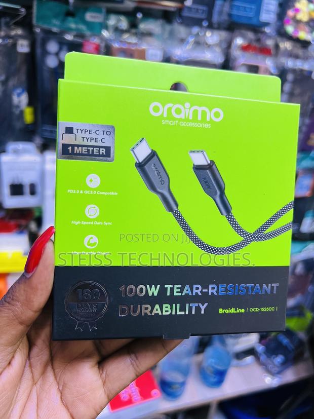100w Oraimo C to C Cable - thumbnail 4