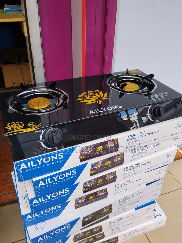 Ailyons Glass Top Stove 2 Burners - Efficient Cooking