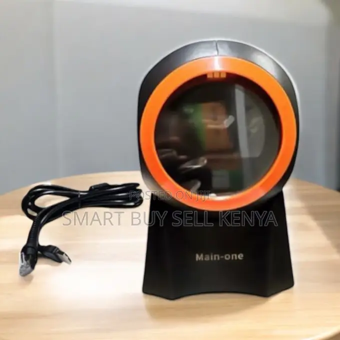 Easily Mountable 1d 2d Desktop Barcode Scanner Hands-Free