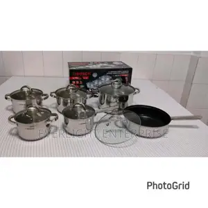 12 PCS Bosch Stainless Steel Cookware Set