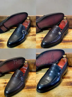 Quality Casual Leather Oxford Rubber Sole Men's Shoes