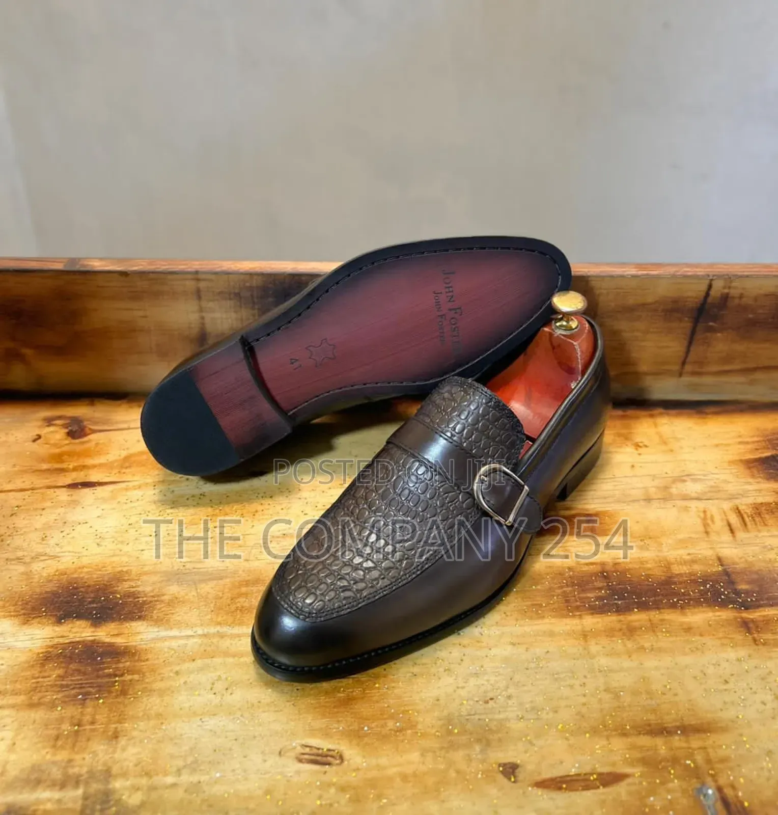 Quality Casual Leather Oxford Rubber Sole Men's Shoes