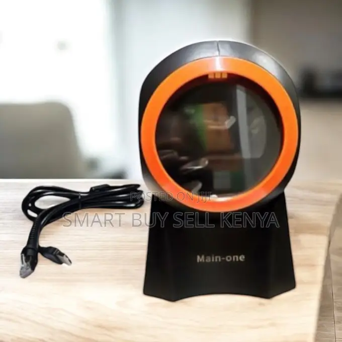 Multi-Language Support 1d 2d Desktop Barcode Scanner Usb Wired