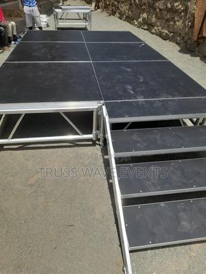 Events Aluminum Stage Boards Hire - main view